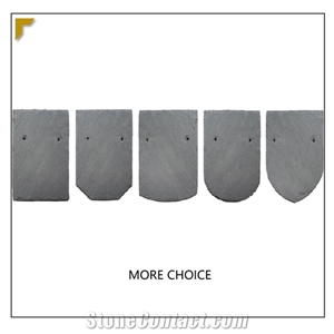 Decorative Culture Stone Dark Black Roofing Slate in Hotsale