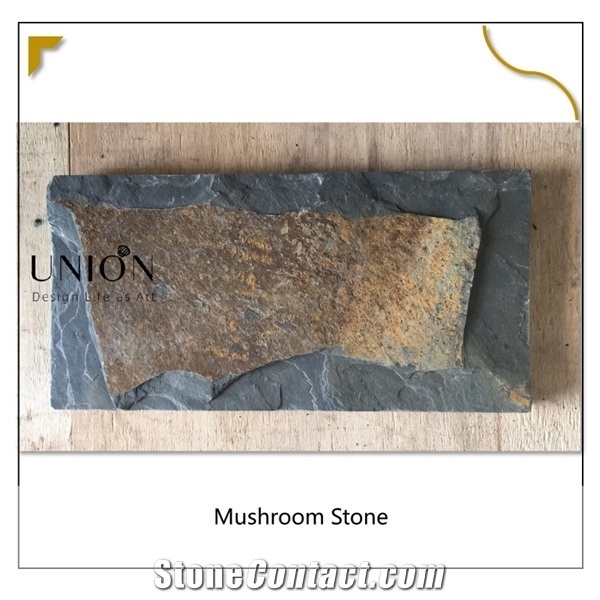 Fireproof Mushroom Stone for Interior Tv Background Wall