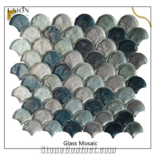 Foshan Mosaic Glass Tile/Swimming Pool Glass Mosaic Tile