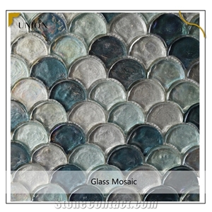 Foshan Mosaic Glass Tile/Swimming Pool Glass Mosaic Tile