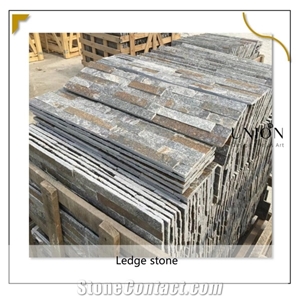 Hebei Quartzite Ledger Panels Split Face Veneer Cultured