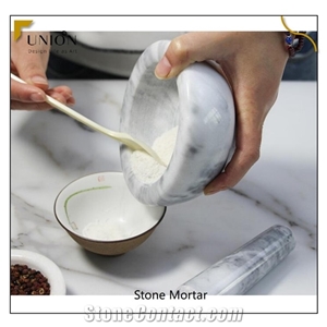 Hot Selling Kitchenware Stone Mortar and Pestle Set Kitchen