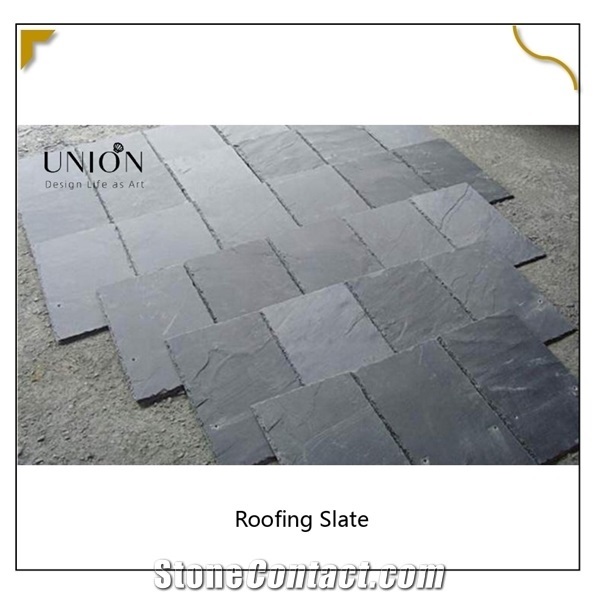 Jiangxi Black Slate House Roofing Covering Tile Fast Deliver
