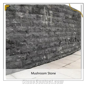 Mushroom Finished Wall Cladding Stone,Split Face Wall Tiles