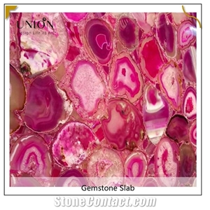 Natural Grade a Agate Stone Slabs for Interior Kitchen Wall
