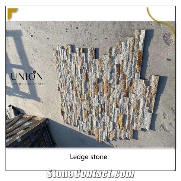 Natural Rusty Quartzite Culture Stone for Wall Decoration