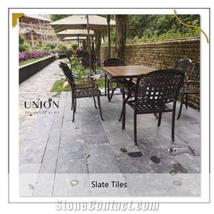 Natural Split Slate Tile,China Grey Slate,Jiangxi Black Slate