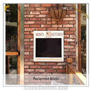Nicely Weathered Handmade Bricks,Old Style Building Stones