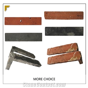 Nicely Weathered Handmade Bricks,Old Style Building Stones