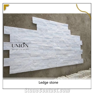 Pure White Quartzite Panel,Milky White Arctic White Stone
