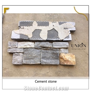 Real Stone Veneer,Blue Quartzite Culture Stone,Outdoor Wall