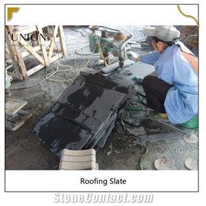Roofing Slates Split Edge Black Slate Tiles,Exterior Roof