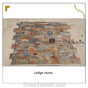 Rusty Natural Slate Pattern Stone Outdoor Wall Panels Rough Rusty Natural Slate Pattern Stone Outdoor Wall Panels Rough