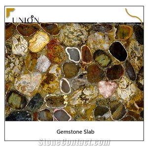 Semiprecious Brown Agate,Gemstone Countertop Interior Design