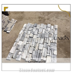 Slate Ledge Stone Panel,Quartize Cement Cladding Stone Panel