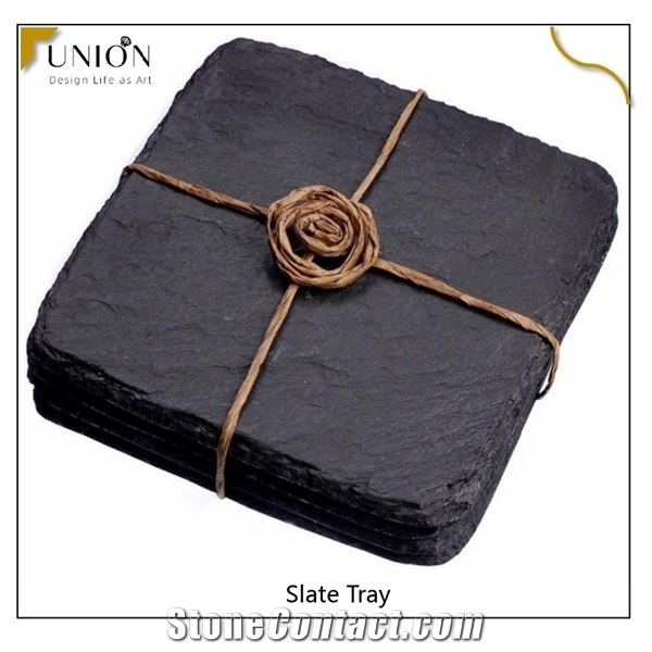 Slate Set Of 4 Coasters Customized Blank Sublimation Print
