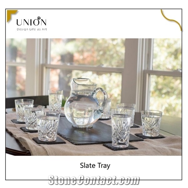 Slate Set Of 4 Coasters Customized Blank Sublimation Print