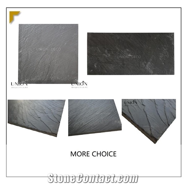Slate Tiles Slipt Wall Flooring Stone Application Slabs Deco