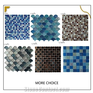 Stained Glass Mosaic for Swimming Pool Tiles