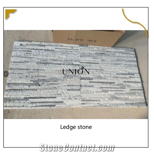 Grey Culture Stone Exterior Wall Cladding Panel Veneer