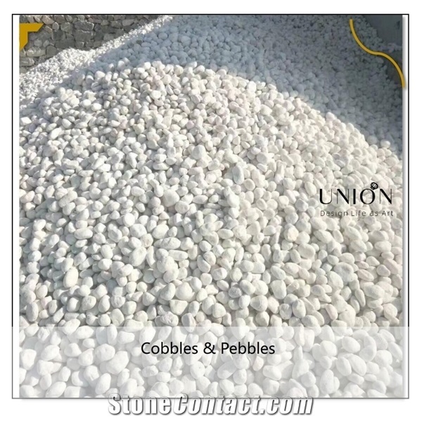 Wholesale Pure White Pebble Stone&Cobblestone,Washed Stone