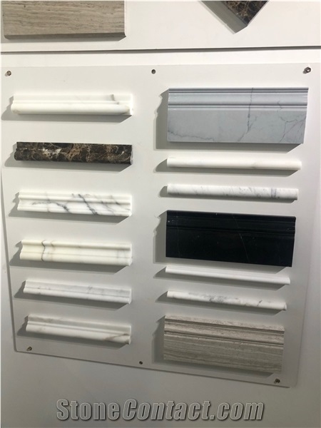 Customized Marble Pencil Moulding/Liner/Trim Piece