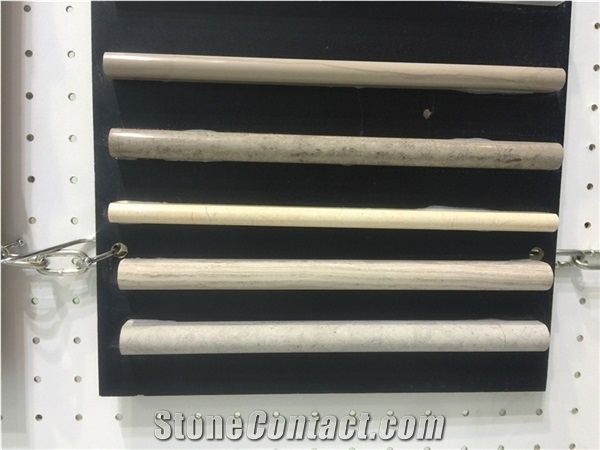 Customized Marble Pencil Moulding/Liner/Trim Piece