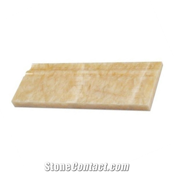 Honey Onyx Baseboard/Skirting Board