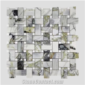 Ice Jade Marble Mosaic , Ice Jade Mosaic Tile