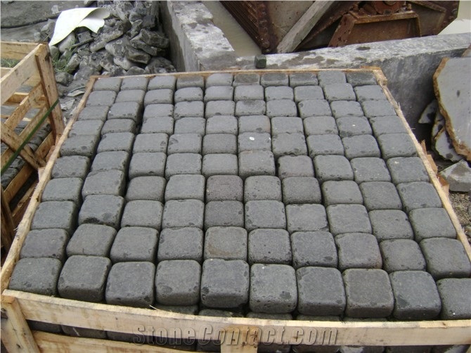Basalt Paving Stone, Tumbled Stone, Pavement