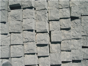 Black Basalt Cube Stone,Cobble Pavers, Pavement
