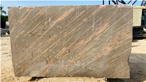 Juparana Pink Granite Blocks from Our Quarry