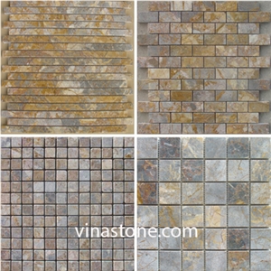 Vietnam Multicolor Yellow Mosaic