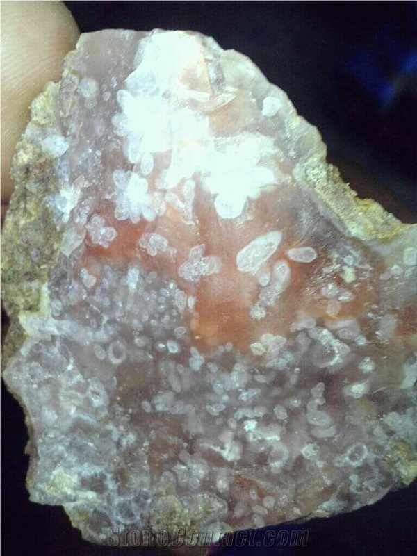 Flower Agate Boulders, Precious Stones