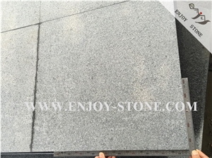 Flamed G654,Sesame Black/Grey, Outdoor Paving Tiles