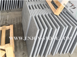 Flamed G654,Sesame Black/Grey, Outdoor Paving Tiles