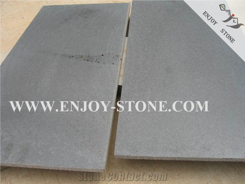 Honed, Zhangpu Bluestone, Wall Cladding, Floor Paving Tiles