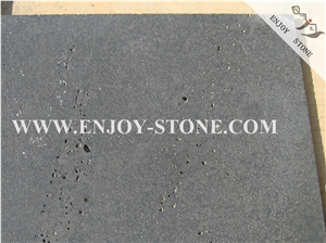 Honed, Zhangpu Bluestone with Catpaws, Paving Tiles Honed, Zhangpu Bluestone with Catpaws, Paving Tiles