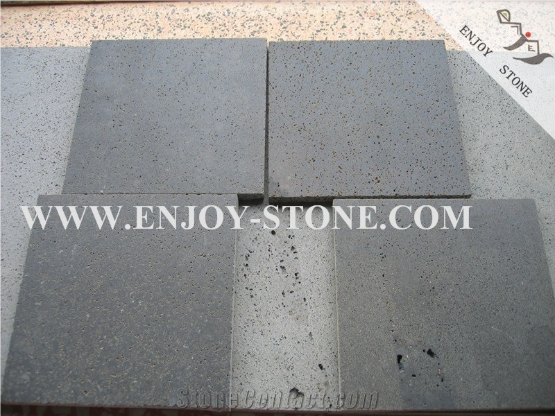 Honed, Zhangpu Bluestone with Catpaws, Paving Tiles