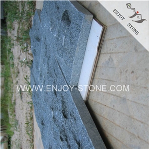 Mushroomed, G612 Dark Green, Paving Stone, Wall Cladding