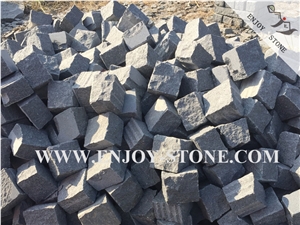 Natural Split G654, Padang Grey/Sesame Black,Cube Stone