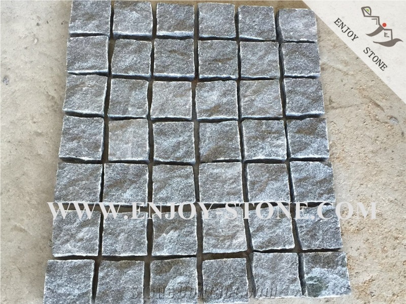 Natural Split G654,Sesame Black/Grey,Patio Pavers,Paving Set