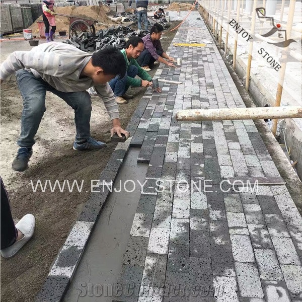 Natural Split, Lava Stone, Cobble Stone, Paving Stone