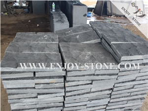Natural Split, Mushroom Grey Basalt/Andesite, Tiles