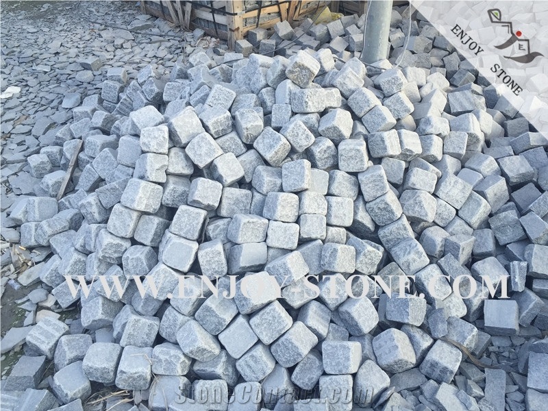 Natural Split&Tumbled G654,Sesame Black/Grey, Paving Stone