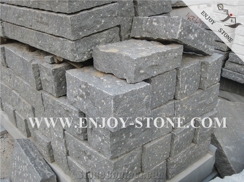 Pineapple G654, Sesame Black/Grey Pillars,Cubestone