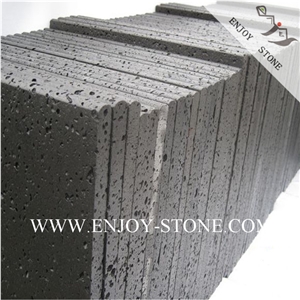 Sawn with Saw Marks Removed / Machine Cut Lavastone, Tiles