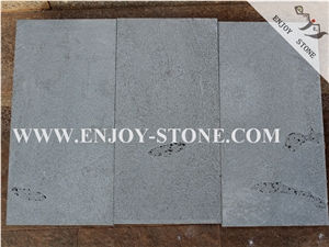 Sawn, Zhanpu Bluestone with Catpaws/Honeycomb, Tiles