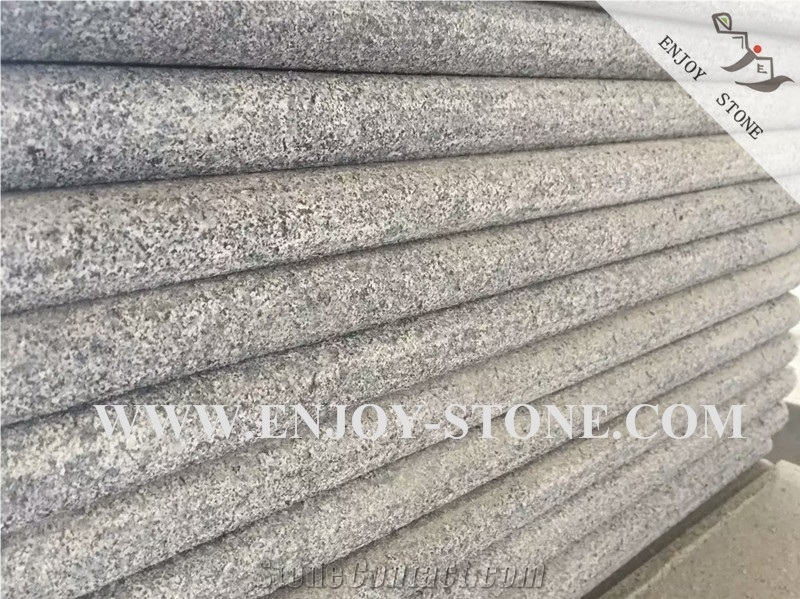 Top&One Long Edge Flamed G654,Curved Bullnose, Pool Coping
