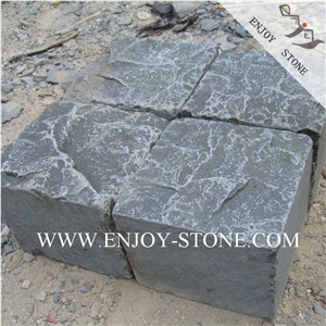 Tumbled Zhangpu Black, Garden Landscaping Paving Stone